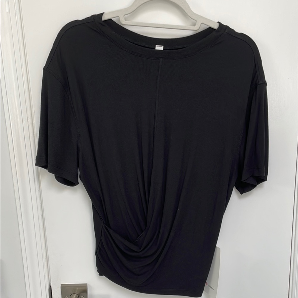 Lululemon Ribbed Modal-Silk Blend Reversible T-Shirt